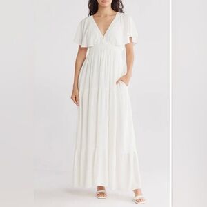 Dolman Sleeve Maxi Dress